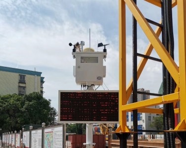 廣州地鐵線揚塵設(shè)備安裝